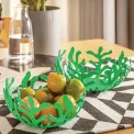 Kosz Mediterraneo 25cm na owoce zielony - 2
