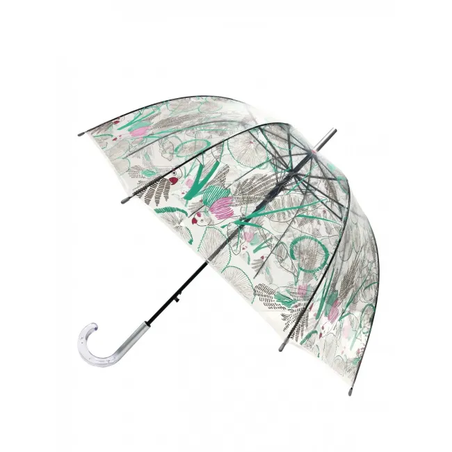 Transparent Long Dome Umbrella Tropicale