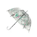 Transparent Long Dome Umbrella Tropicale - 3