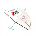 Children's Transparent Umbrella with Panda Whistle - 1