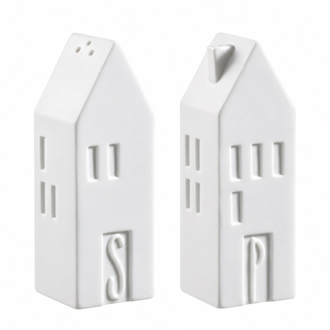 House Salt and Pepper Shakers