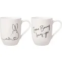 Komplet 2 kubków Statement 340ml Some Bunny loves you