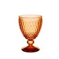 Red Wine Glass Boston Coloured Apricot 310ml - 1