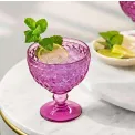 Red Wine Glass Boston Coloured Lavender 310ml - 7