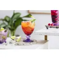 Red Wine Glass Boston Coloured Lavender 310ml - 4