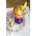 Red Wine Glass Boston Coloured Lavender 310ml - 3