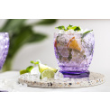 Water Glass Boston Coloured Lavender 400ml - 3