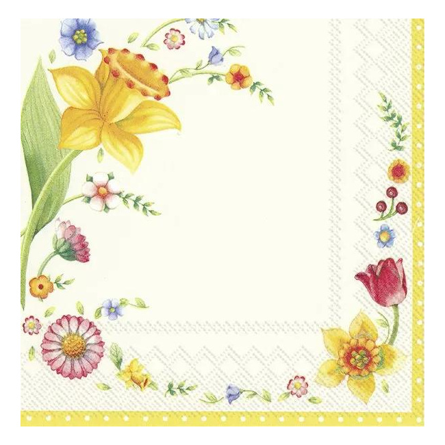 Napkins 25x25cm Spring Fantasy (Set of 20)