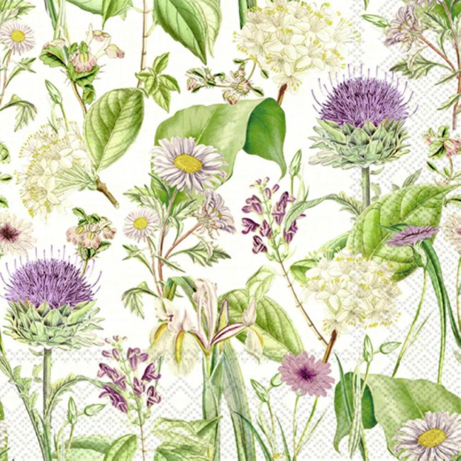 Napkins 33x33cm Wildflower (Set of 20)