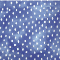 Napkins 25x25cm White Dots Blue (Set of 20) - 1