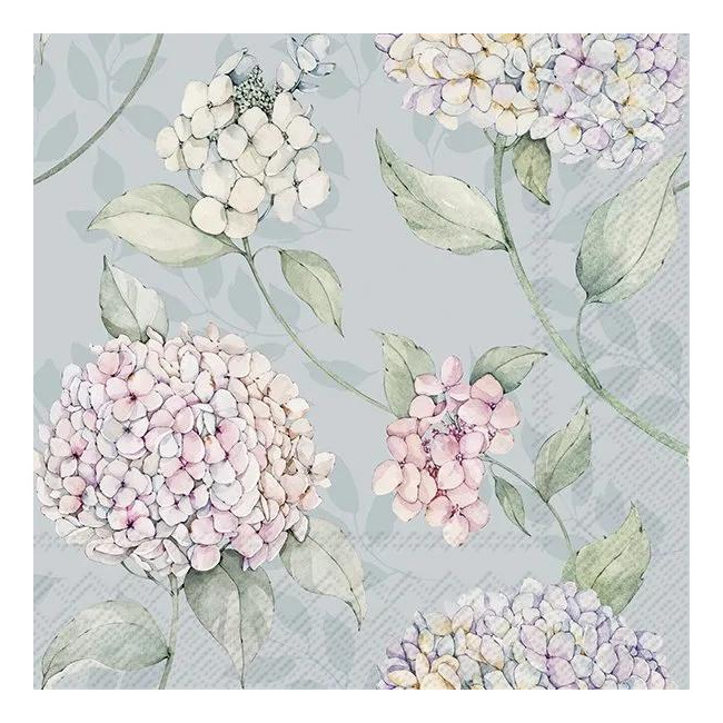 Napkins 25x25cm Kaya Light Blue (Set of 20)