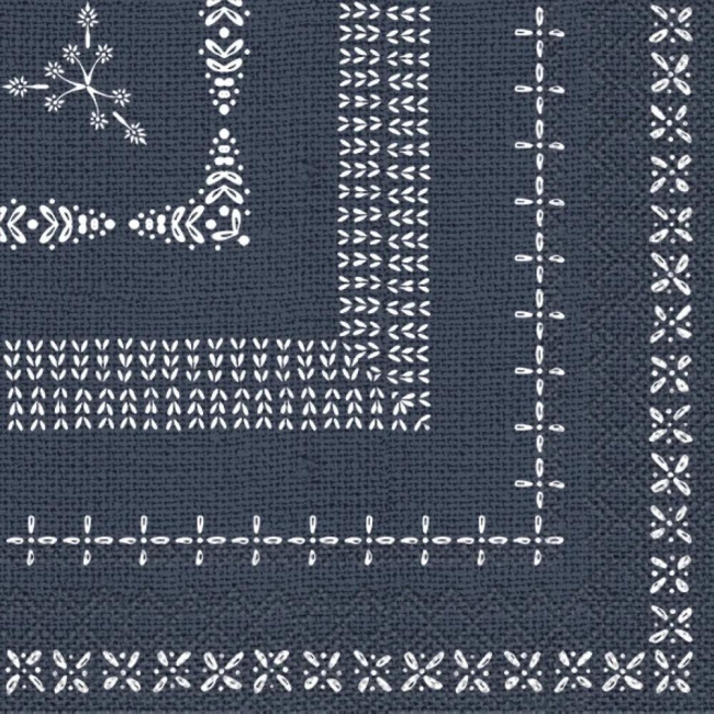 Napkins 25x25cm Holly Ornament (Set of 20)