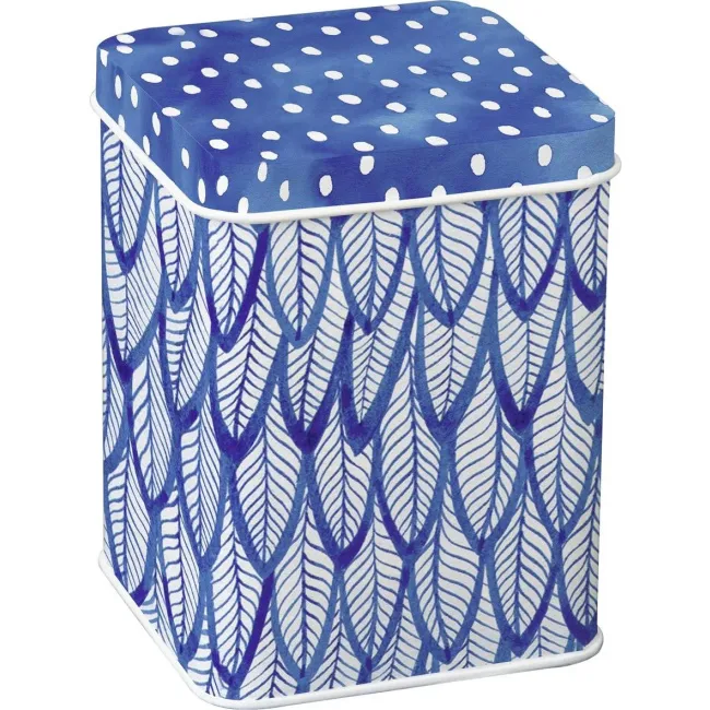 Can 10x7.5cm Blue Feathers - 1