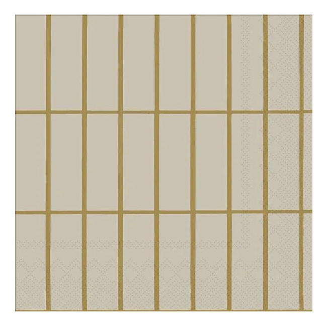 Napkins 33x33cm Tilliskivi Linen Ochre (Set of 20)