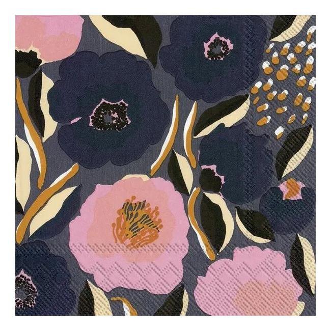 Napkins 33x33cm Rosarium Blue (Set of 20)