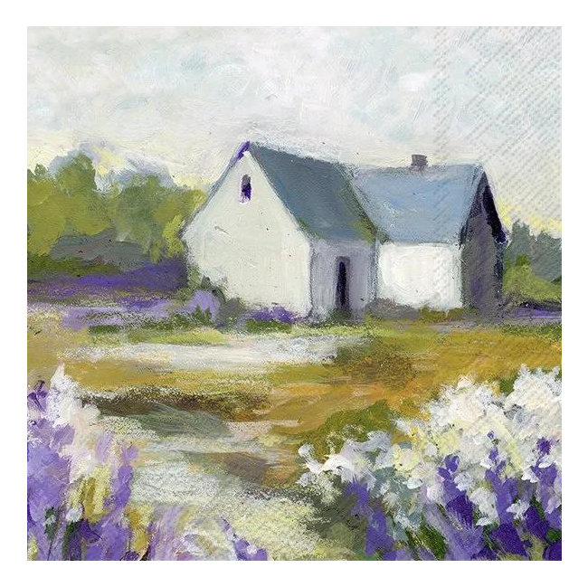 Napkins 33x33cm Idyll Home (Set of 20)