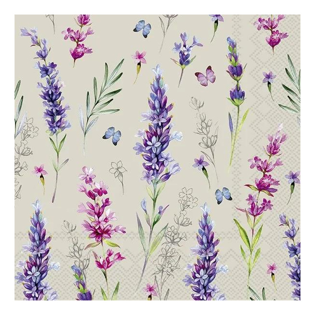 Napkins 33x33cm Lisa Linen (Set of 20)