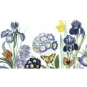 Breakfast Tray 23.5x14.5cm Blue Velvet - 1