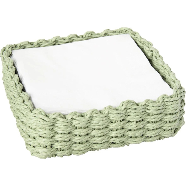 Napkin Holder 19cm Light Green