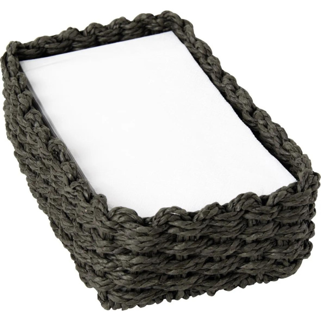 Napkin Holder 23x15cm Brown