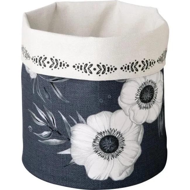 Kosz na pieczywo 20x20cm Holly flower blue - 1