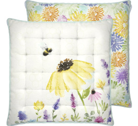 Poduszka 45x45cm Summer bees cream