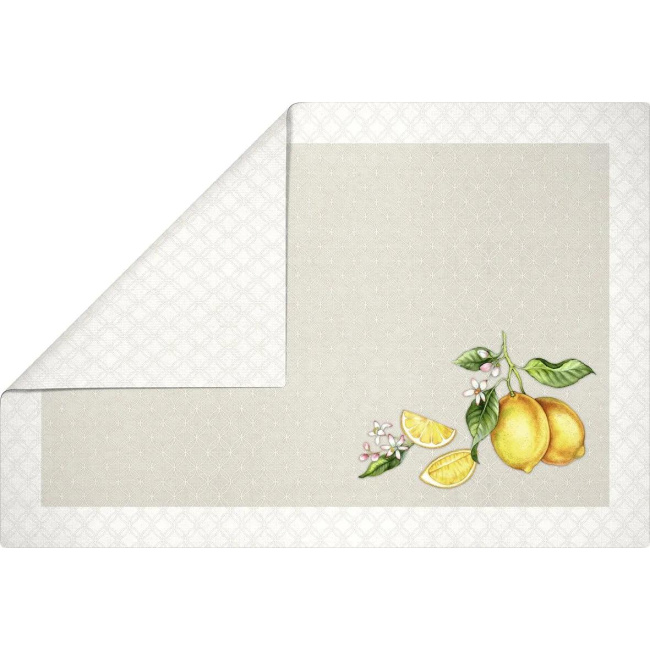 Placemat 48x33cm Lemons