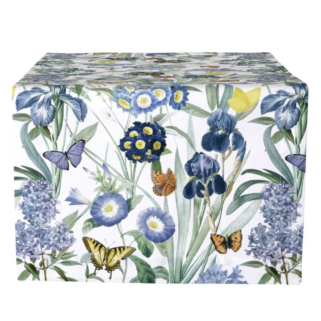 Table Runner 150x45cm Blue Velvet