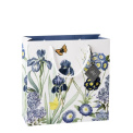 Torebka papierowa 25x25x10cm Blue Velvet - 1