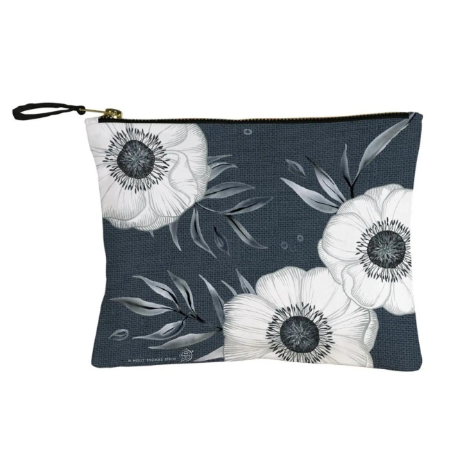 Pouch 22x17cm Holly Flower Blue