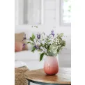 Pearl Vase 17x14cm Drop Pink - 2