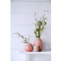 Pearl Vase 22x15cm Neck Pink - 2