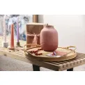 Pearl Vase 22x15cm Neck Pink - 5