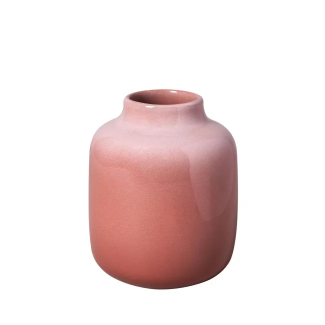 Pearl Vase 15x12cm Neck Pink