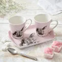 Set Wrendale Designs 2 Mugs 180ml + Bathtime Mug & Tray - 4