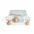 Set Wrendale Designs 2 Mugs 180ml + Tray