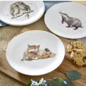 Wrendale Designs Plate 21cm Breakfast Badger - 2
