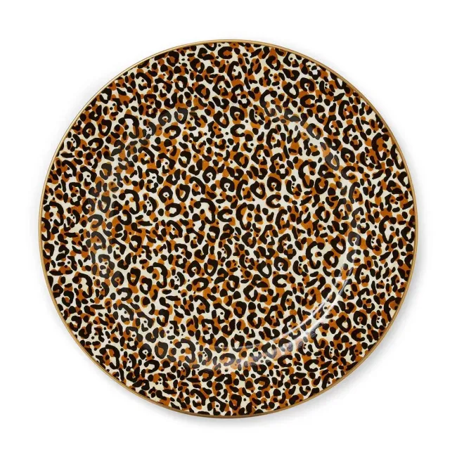 Creatures of Curiosity Plate 20.5cm Leopard Breakfast