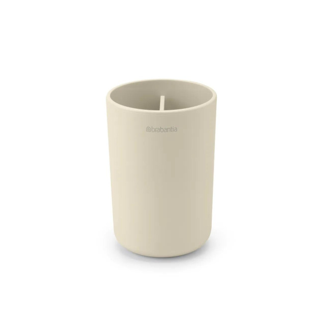 ReNew Toothbrush Cup with Soft Beige Insert