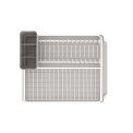 Mid Grey Over Sink Dish Drainer - 7