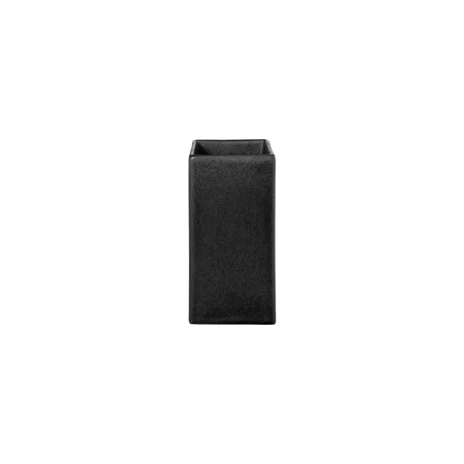 Wazon Quadro 16x8cm black iron - 1