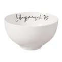 Miseczka Statement 14cm 470ml Lieblingsmensch