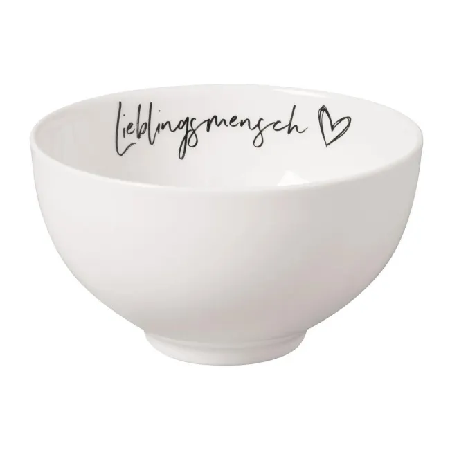 Miseczka Statement 14cm 470ml Lieblingsmensch