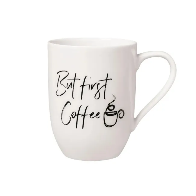 Kubek Statement 340ml But first Coffee