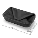 Black Shopping Basket - 1