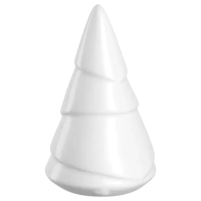 Figurka choinka 18cm biała