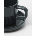 Cup with Saucer Moments 100ml for Espresso Anthracite - 3
