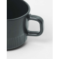 Cup with Saucer Moments 200ml for Coffee Anthracite - 4
