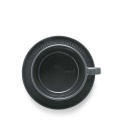 Cup with Saucer Moments 200ml for Coffee Anthracite - 5