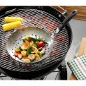 Vegetable Grill Wok with Detachable Handle - 2
